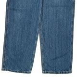 Faded Glory Cargo Carpenter Jeans - 34W 30L Blue Cotton