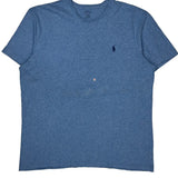 Polo By Ralph Lauren T-Shirt - XL Blue Cotton
