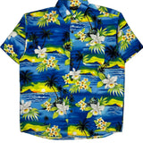 Lowes Floral Hawaiian Shirt - XL Multicoloured Polyester