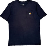 Carhartt T-Shirt - Large Black Cotton