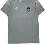 Gsa United Adidas Football Shirt - Medium Grey Polyester