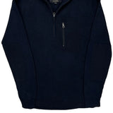 Nautica 1/4 Zip - XL Navy Cotton