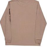 Original Fit Carhartt Long Sleeve T-Shirt - Large Pink Cotton
