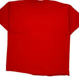Columbus Blue Jackets Nhl T-Shirt - 2XL Red Cotton