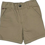 Age 3-6 Months Tommy Hilfiger Chino Shorts - 3XS Beige Cotton