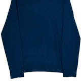 Lacoste Spellout Sweater - Large Blue Cotton
