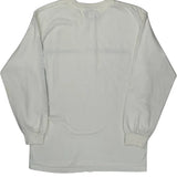 Broncos Nfl Long Sleeve T-Shirt - Medium White Cotton