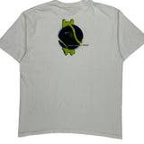 Nike Junior Tour Nike Graphic T-Shirt - Medium White Cotton