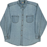 Levis Denim Shirt - XL Light Wash Cotton