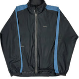 Nike Windbreaker - Small Blue Polyester