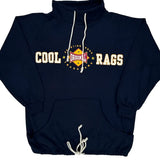 Made In USA Unbranded Cool Rags Sweatshirt - Small Navy Polyester Blend