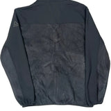 Reebok Fleece Jacket - Large Gray Polyester
