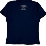 Mankato, Mn Harley Davidson T-Shirt - Medium Blue Cotton