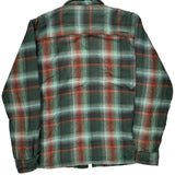Marmot Checked Fleece Jacket - XL Red Polyester