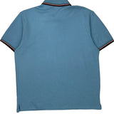 Tommy Hilfiger Polo Shirt - Large Blue Cotton