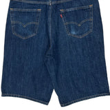 Levis Denim Shorts - 34W 11L Blue Denim