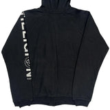 True Religion Full Zip Hoodie - Large Black Cotton