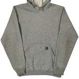 Carhartt Hoodie - Small Gray Cotton Blend