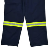 Reflective Stripes Carhartt Pants - 36W 34L Navy Cotton