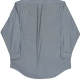 Yarmouth Ralph Lauren Striped Shirt - Large Blue Cotton