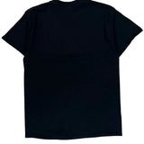 Flaming Car Thrasher Graphic T-Shirt - Medium Black Cotton