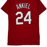 Cardinals Majestic Mlb T-Shirt - Medium Red Cotton