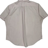 Ralph Lauren Striped Short Sleeve Shirt - 2XL Pink Cotton