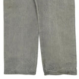 501 Levis Jeans - 35W 30L Gray Cotton