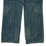 Dolce & Gabbana Spellout Jeans - 37W 32L Blue Cotton