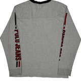 Polo By Ralph Lauren Spellout Long Sleeve T-Shirt - Large Gray Cotton