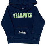Age 2 Seattle Seahawks Nfl Football Hoodie - 2XS Blue Cotton