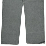 501 Levis Jeans - 33W 30L Grey Cotton