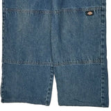 Dickies Double Knee Jeans - 34W 30L Blue Denim