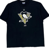Pittsburgh Penguins Reebok Graphic T-Shirt - XL Black Cotton