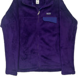 Patagonia Fleece Jacket - Medium Purple Polyester