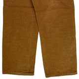 Carhartt Double Knee Carpenter Pants - 32W 29L Brown Cotton
