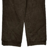 Nautica Cord Trousers - 34″ Waist Brown Cotton