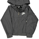 Age 3 Nike Windbreaker - 3XS Gray Polyester