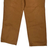 Dickies Double Knee Carpenter Trousers - 36W 30L Brown Cotton