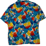 Islander Floral Hawaiian Shirt - Medium Multicoloured Viscose