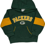 Age 2 Green Bay Packers Nfl Hoodie - 2XS Green Cotton
