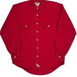 Levis Shirt - Medium Red Cotton