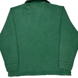 Polo By Ralph Lauren 1/4 Zip - Large Green Cotton