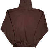 Columbus East Russell Athletic College Hoodie - XL Brown Cotton