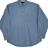 Tommy Hilfiger Shirt - Large Blue Cotton