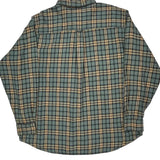 Woolrich Checked Flannel Shirt - XL Beige Cotton
