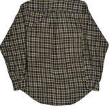 Nautica Checked Shirt - Small Beige Cotton