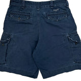 Polo By Ralph Lauren Cargo Shorts - 34W 10L Blue Cotton