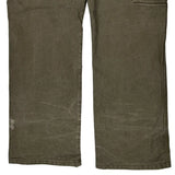 Dickies Double Knee Carpenter Pants - 32W 30L Gray Cotton