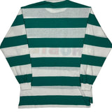 Hobie Single Stitch Long Sleeve T-Shirt - Medium Green Cotton